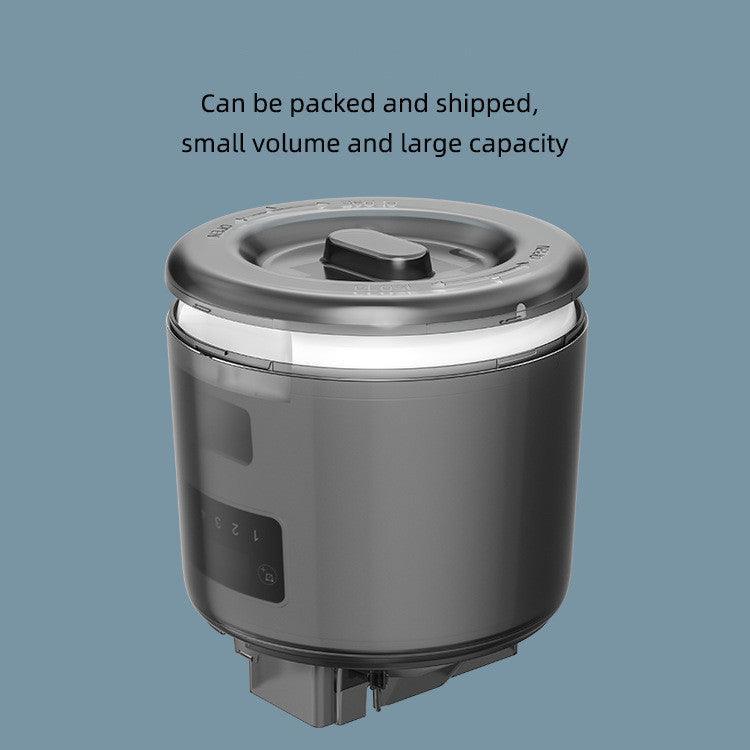 Stylish Smart Timed Automatic Cat Feeder in a modern kitchen setting