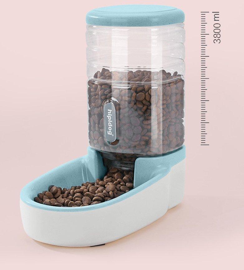Side view showcasing Smart Automatic Pet Feeder & Water Fountain