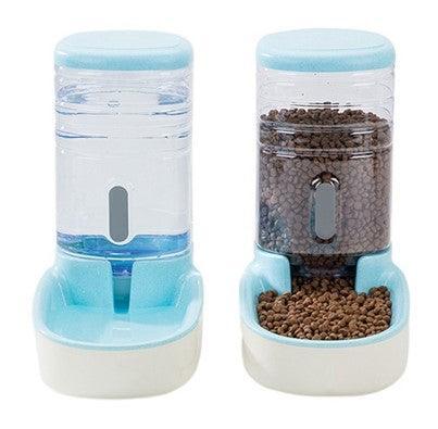 Smart Automatic Pet Feeder & Water Fountain with fresh water flow