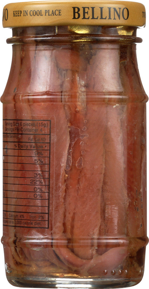 BELINO FLAT ANCHOVIE/OIL (12x4.25)