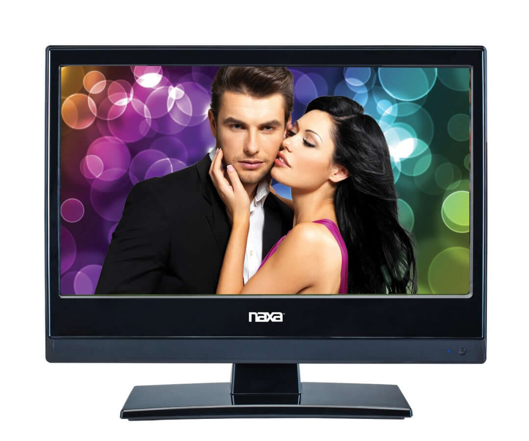 Naxa 13.3 Inch 12V LED HDTV showcasing built-in DVD player