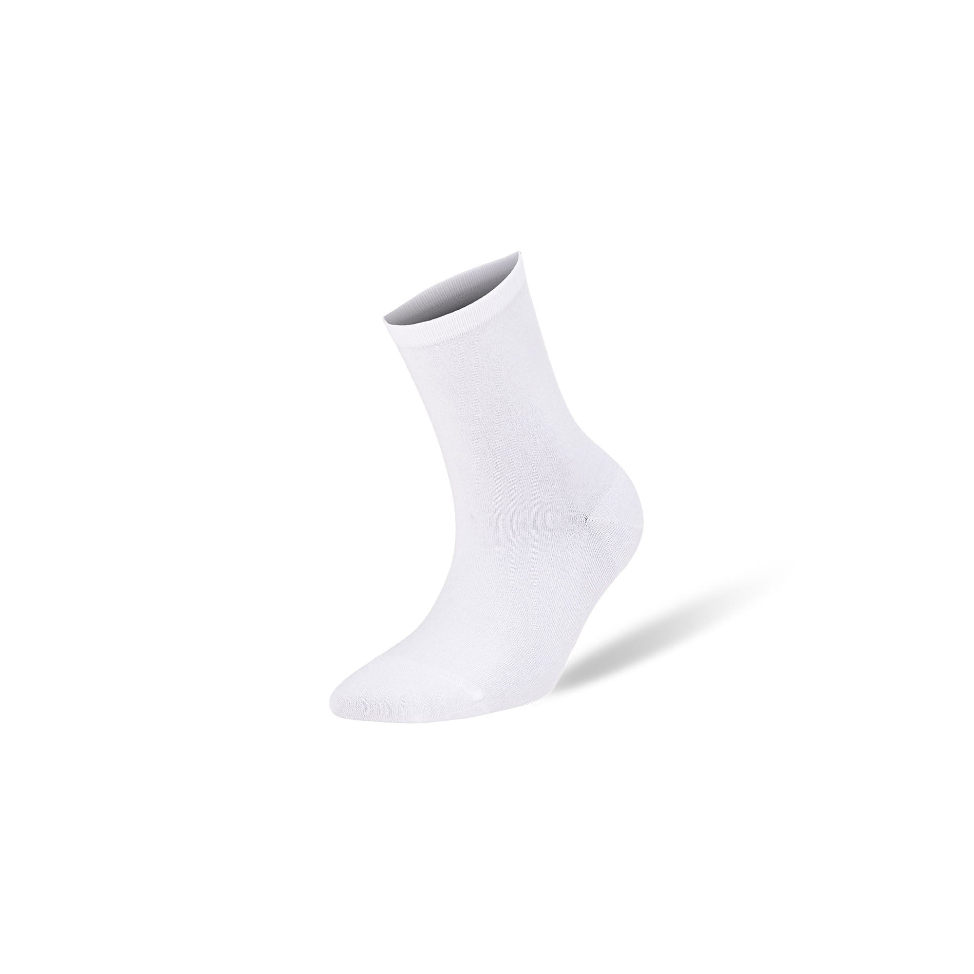 Front view of Premium Bamboo Crew Socks for Women in elegant gift box