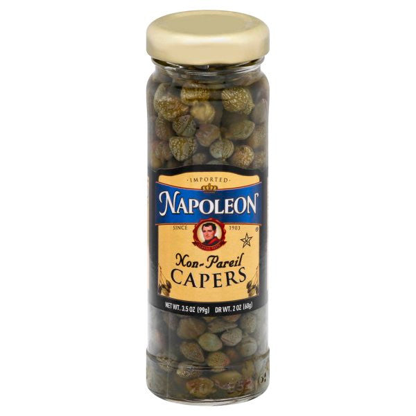Napoleon Nonpareil Capers Jars (12x3.5Oz)