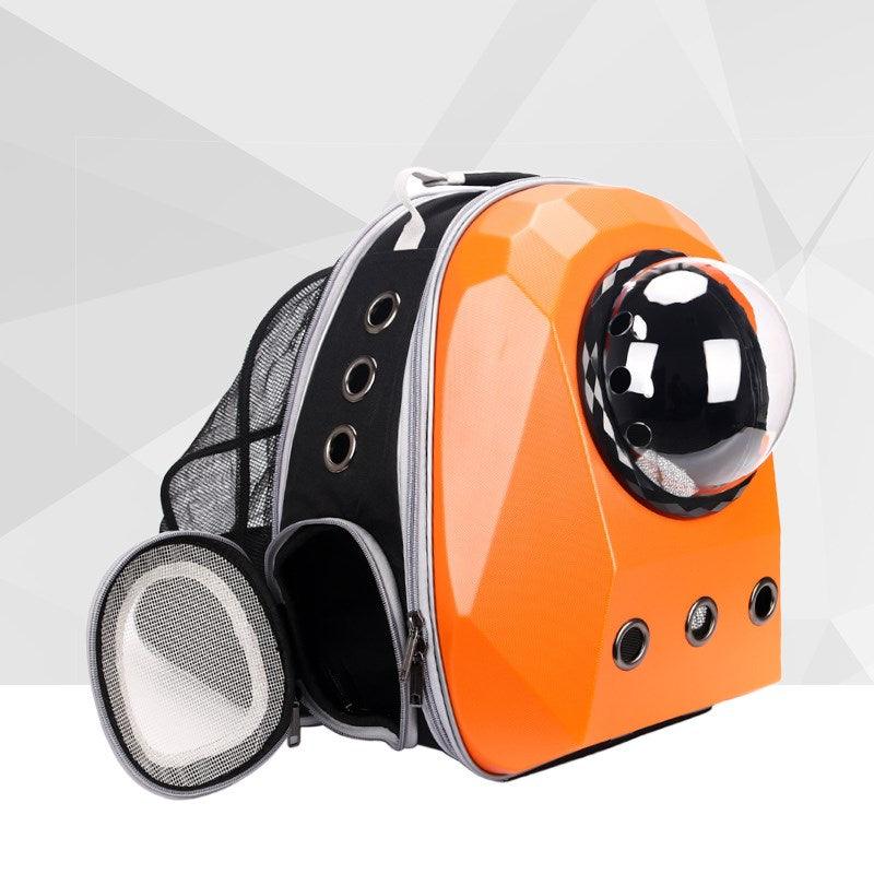 Wanderlust Pet Adventure Backpack alongside travel essentials