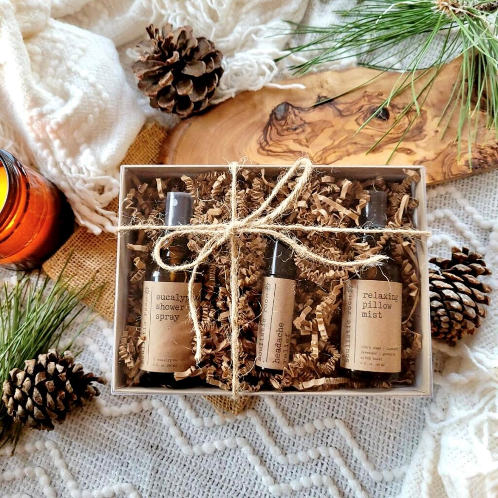 Eucalyptus Shower Spray in the Ultimate Spa Experience Gift Set by Soulistic Root