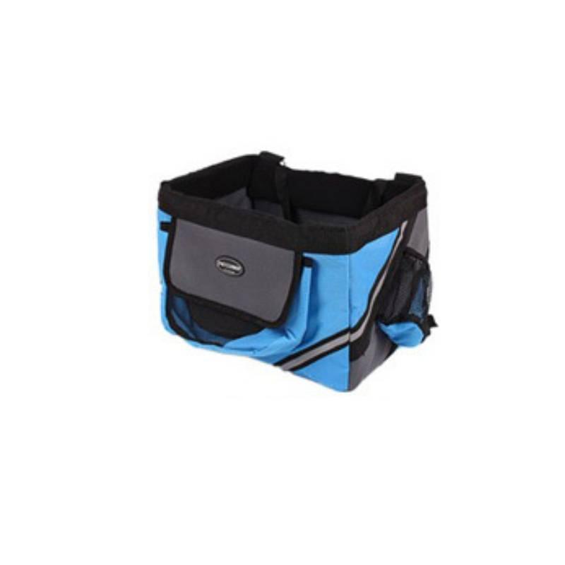Durable fabric details of BikePaws Pet Traveler carrier for pets