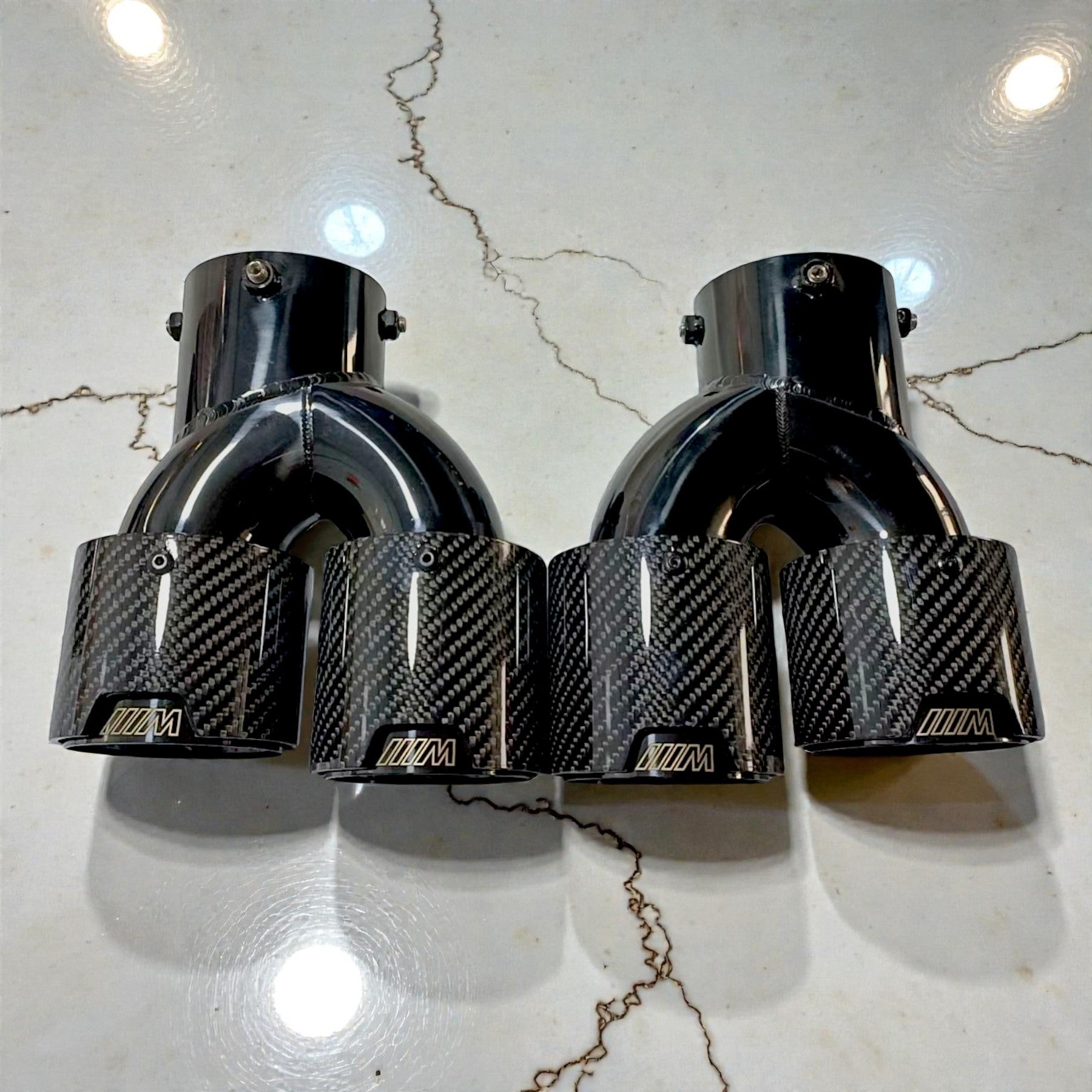 Performance enhancement of BMW M440i with exhaust tips by Palenon