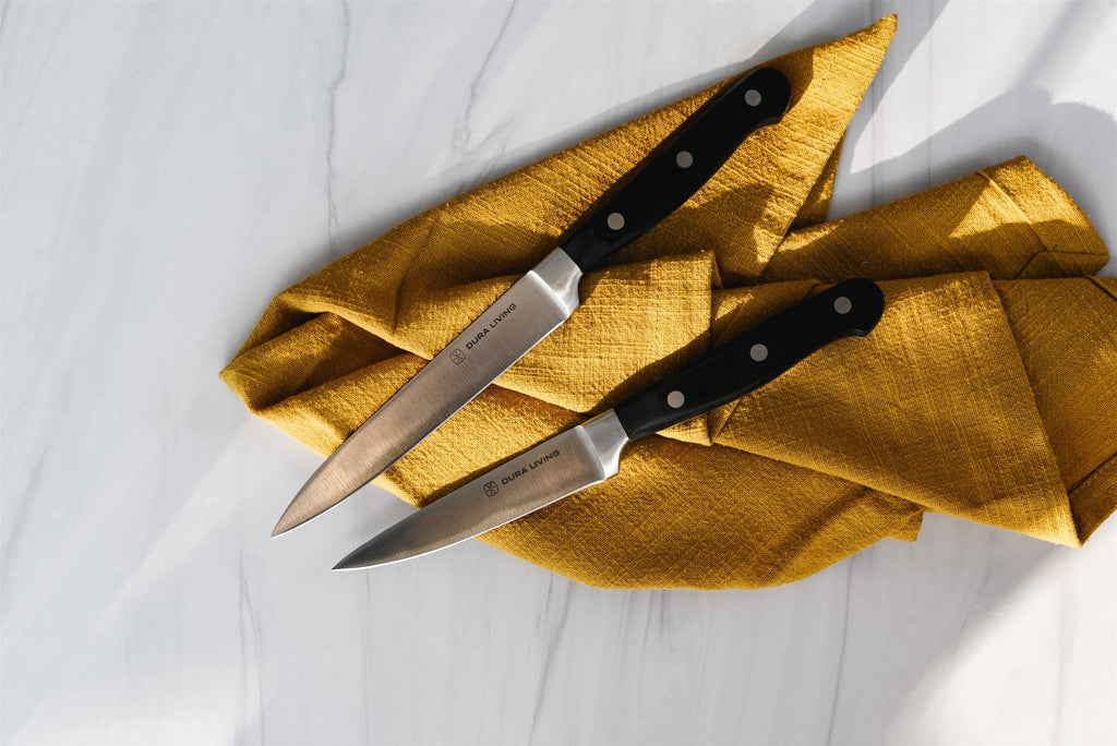 Superior 2-Piece Kitchen Knife Set - Black