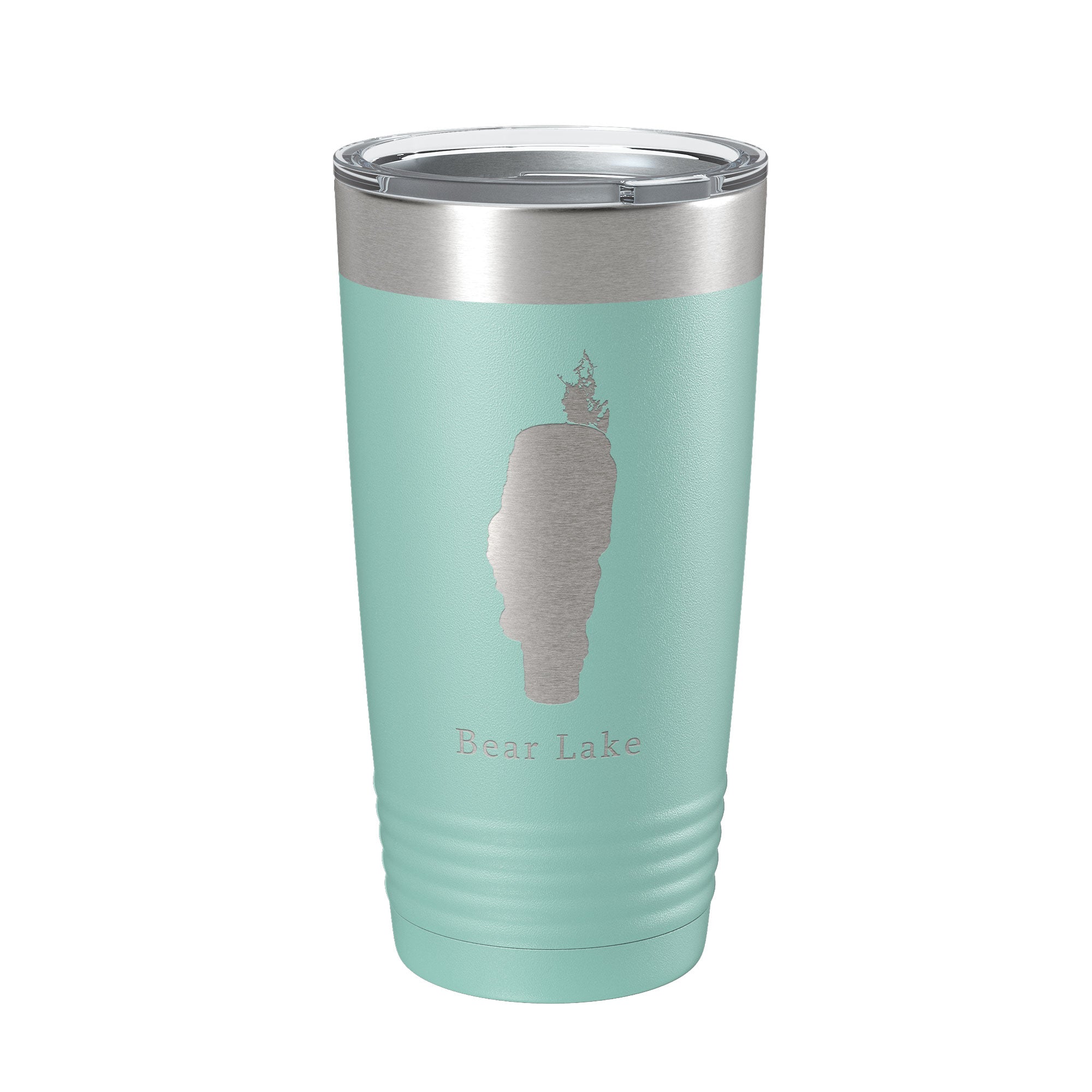 Idaho Bear & Mud Lakes Map Insulated Tumbler during a fishing trip