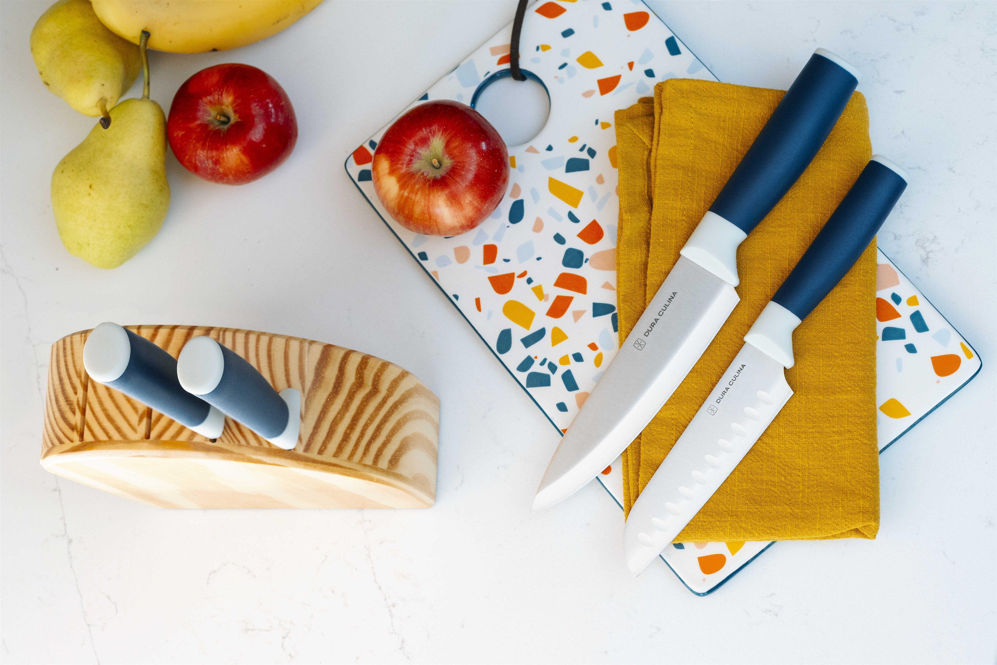 DUO-GRIP 5 Piece Kitchen Knife Starter Set