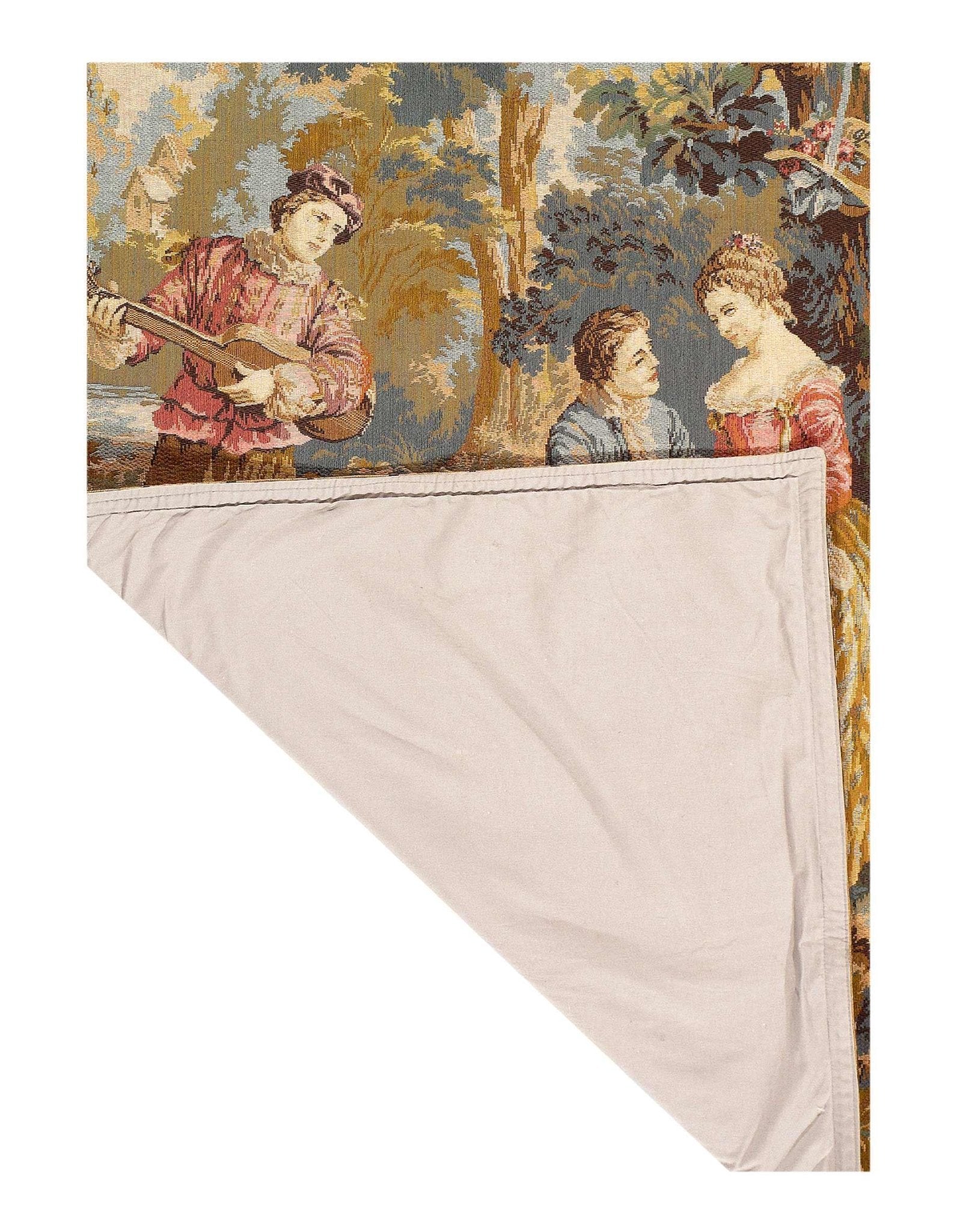 Canvello Genre Tapestry Landscape Romantic Vintage 2'8'' X 4'2''