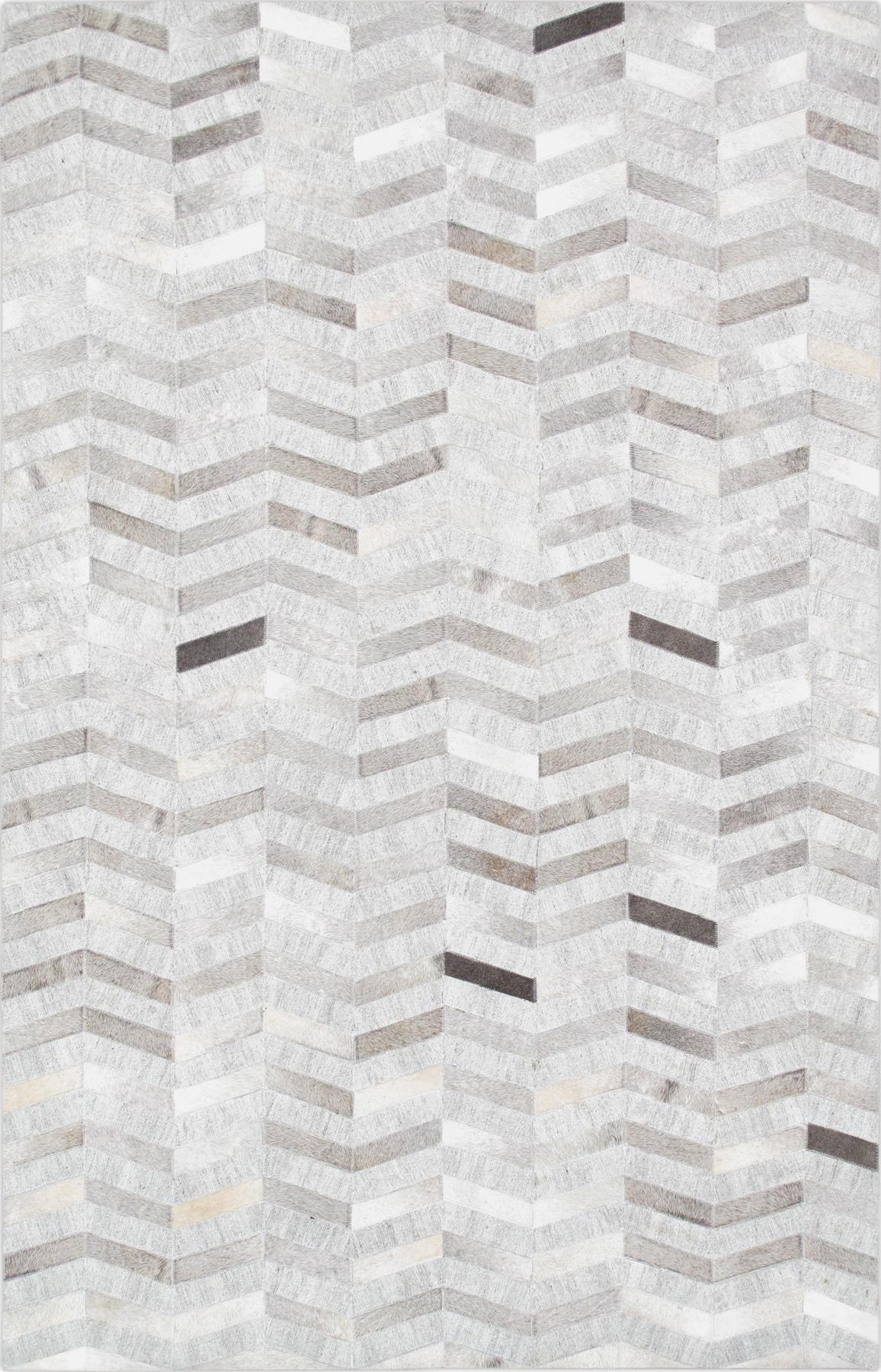 Canvello Hand-Loomed Cowhide Area Rugs- 2x3