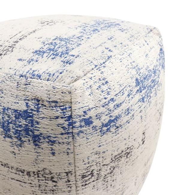Canvello Home Grandcanyon Distressed Cotton Pouf