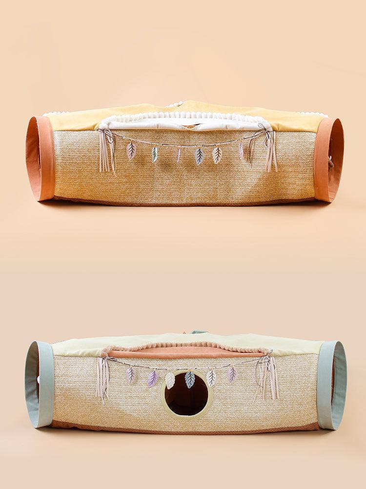 Close-up of materials used in Ultimate Cat Adventure Play Set by Dog Hugs Cat