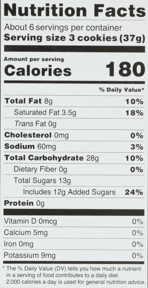 Kinnikinnick Foods Itoos Van Creme Cookie (6x8OZ )