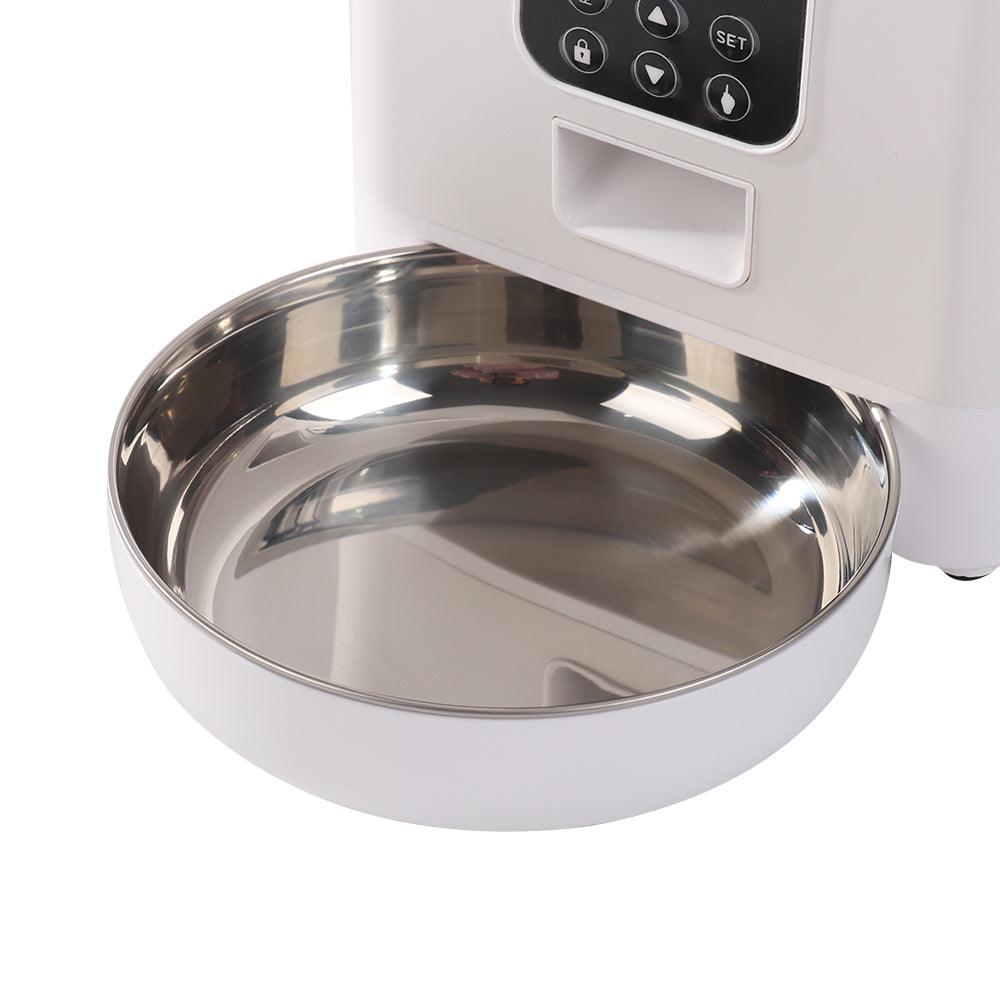 User interface display of Smart Automatic Pet Feeder for cats and dogs