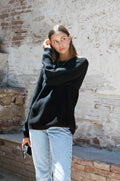 Charles Sweater - Soft Black Sweater