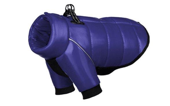 Back view of Ultimate CozyCanine Waterproof Dog Jacket for winter warmth