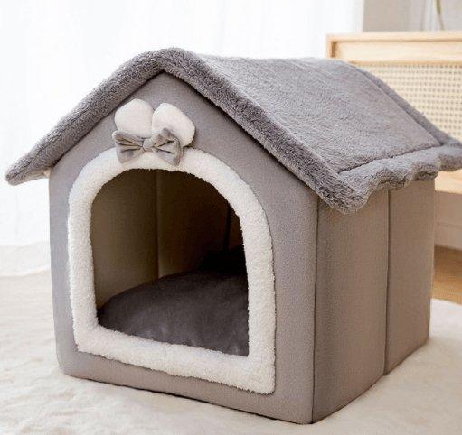 CozyFold Pet House placed in a modern living room