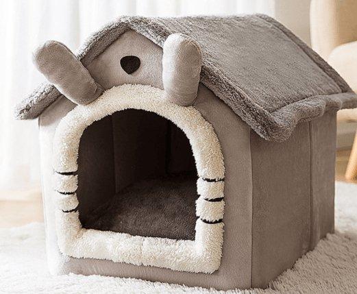 CozyFold Pet House featuring its spacious interior