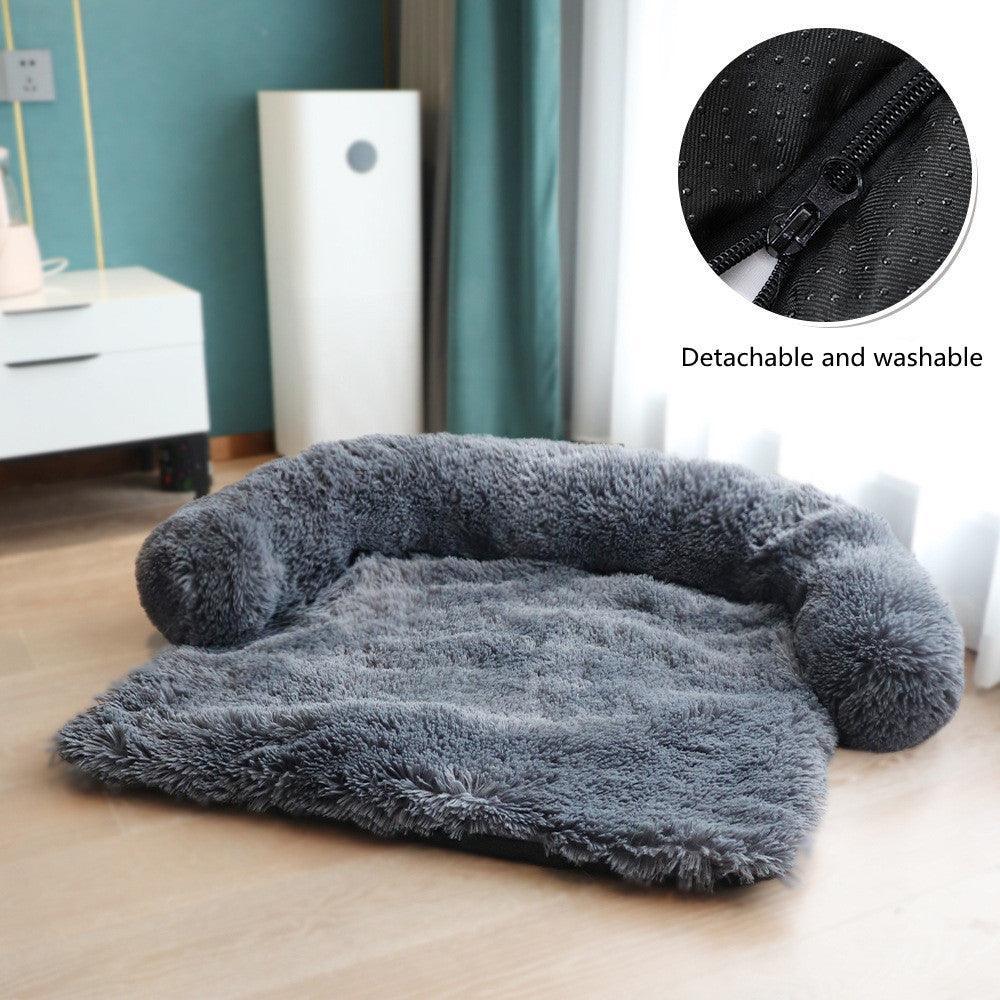 Comfortable CozyPaws Dog Mat with playful dog resting