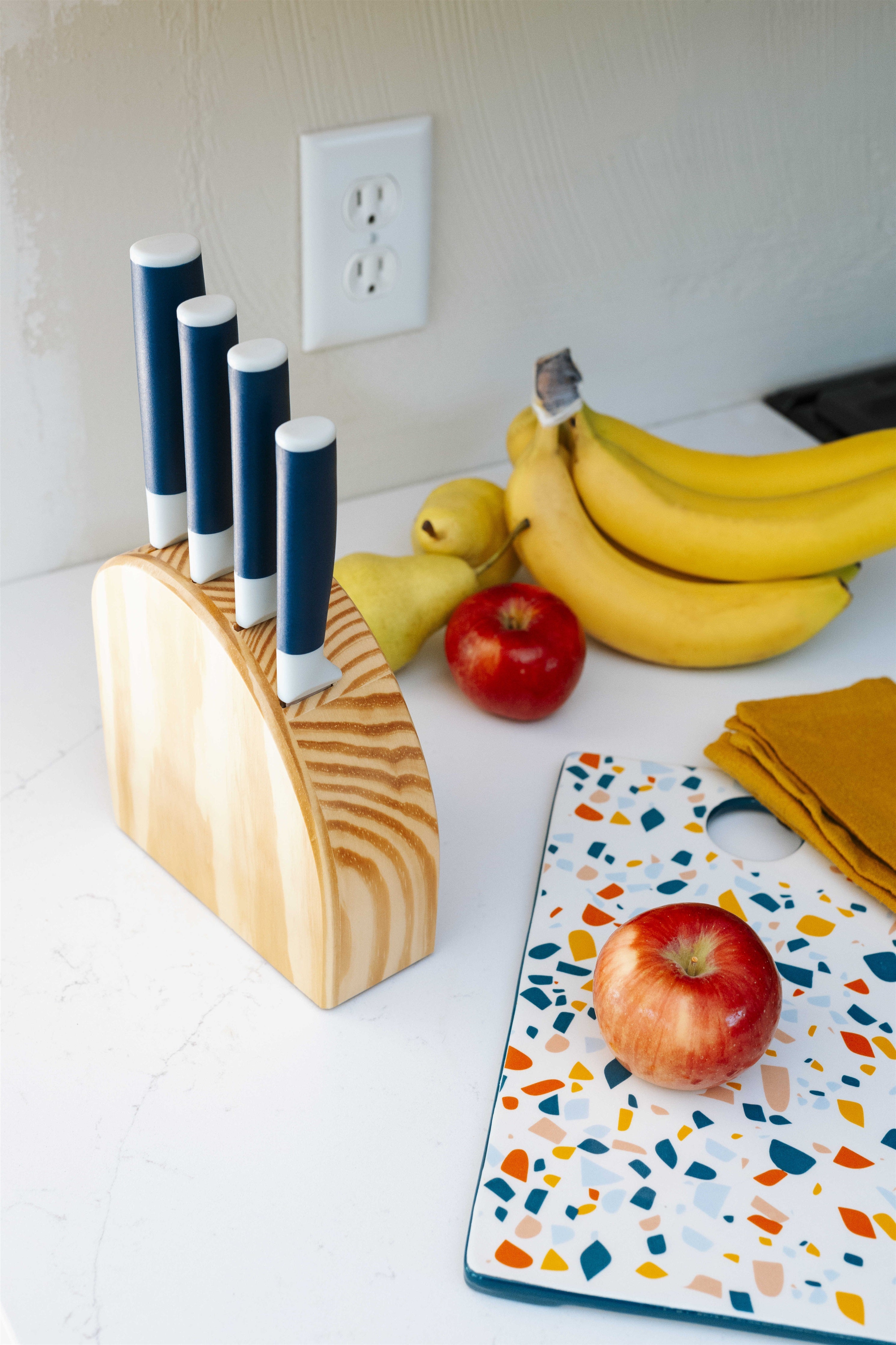 DUO-GRIP 5 Piece Kitchen Knife Starter Set