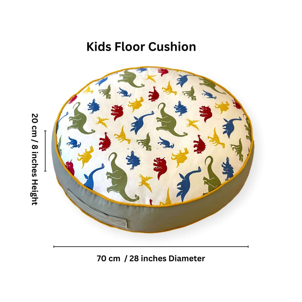 Kids enjoying playtime on Ultimate Comfort Kids Floor Pillow from Gobingya
