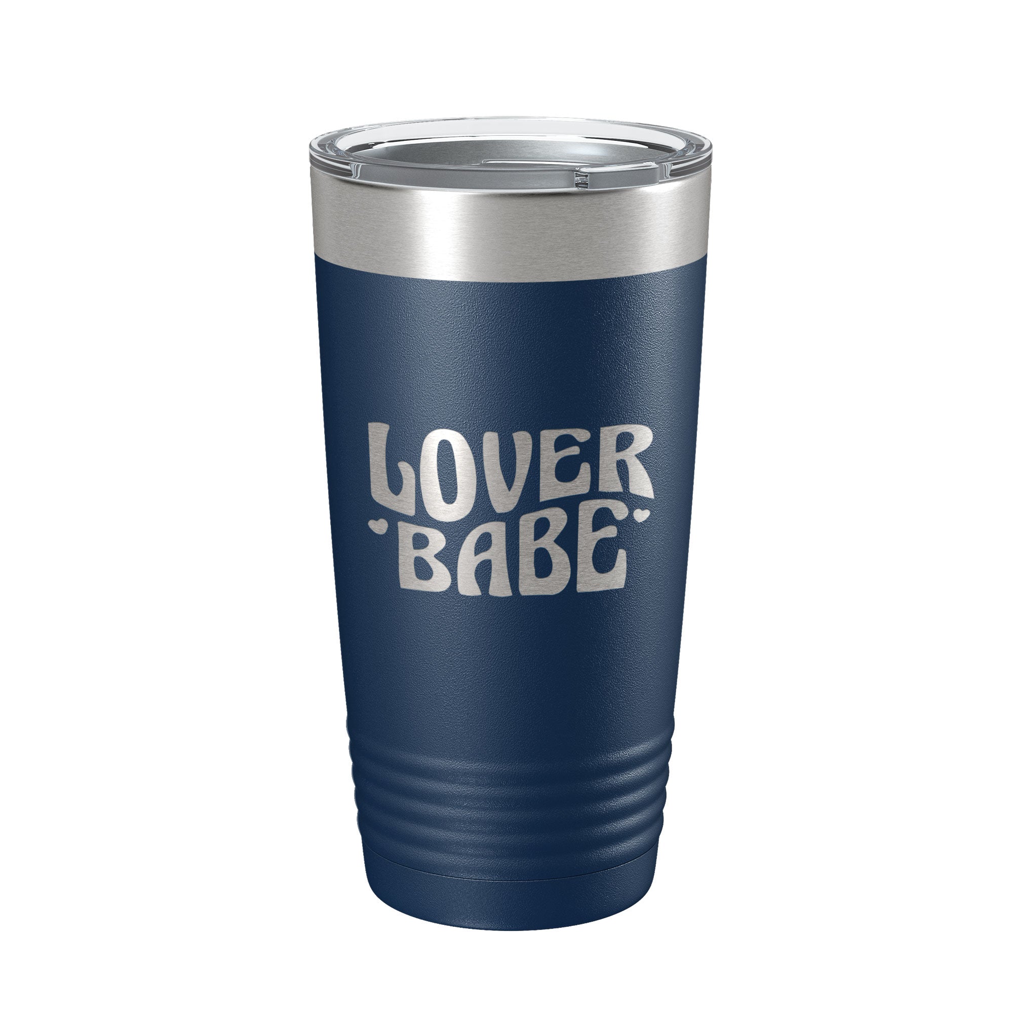 Retro design of the Lover Babe Tumbler in hand