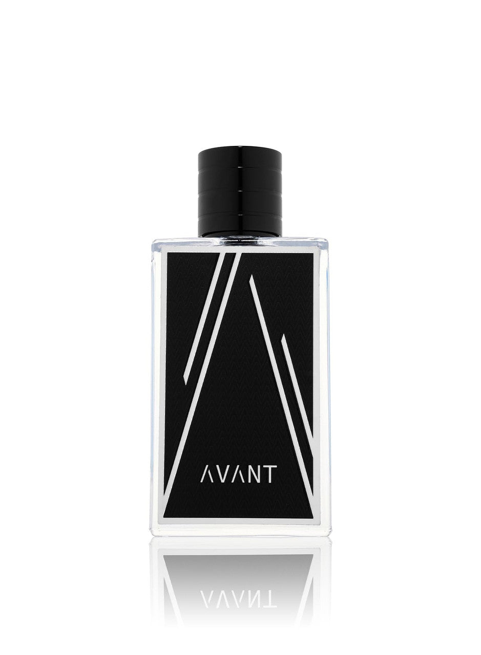 Front view of Avant Intense EDP by Fragrance World in elegant bottle
