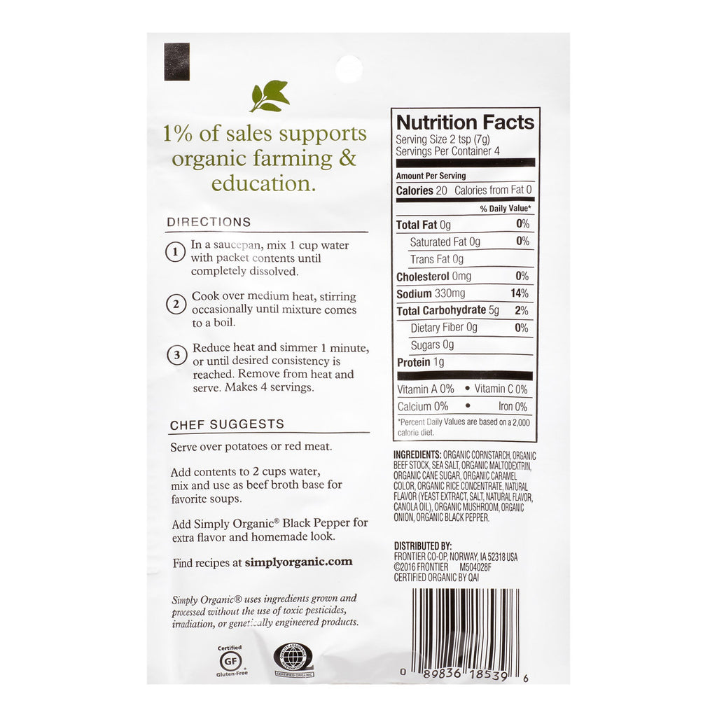 Simply Organic Brown Gravy (12x1OZ )