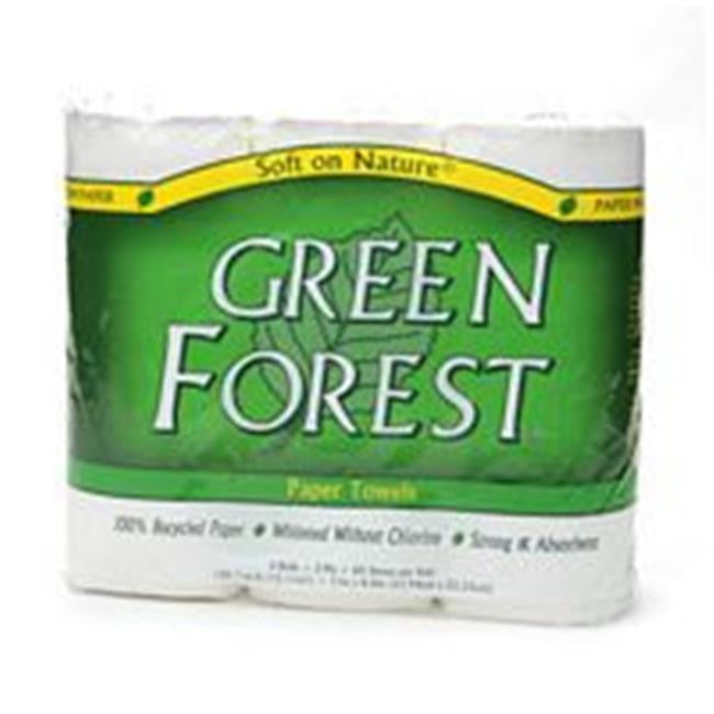 Green Forest White Paper Towels (30xROLLS)