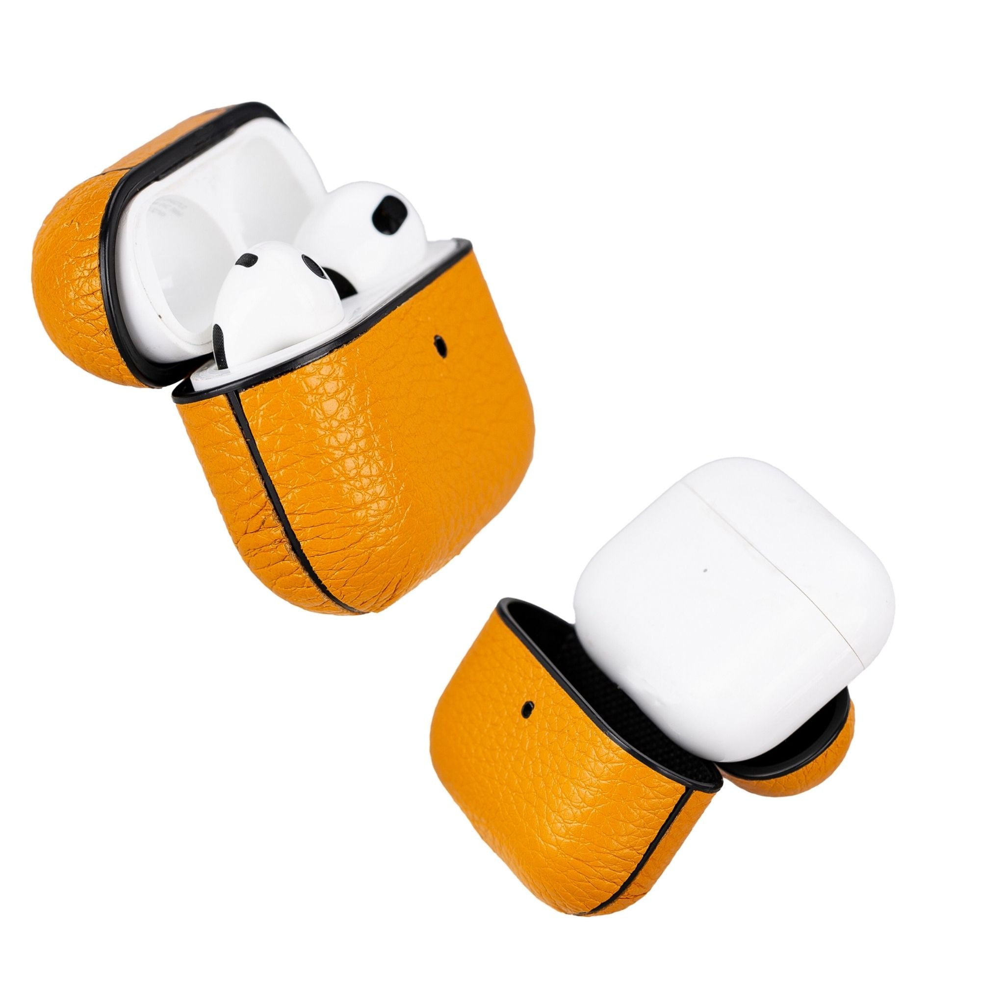 Luxury Leather AirPods 3 Case with AirPods 3 inside by TORONATA