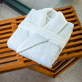 Luxury Organic Bathrobe & Slipper Set