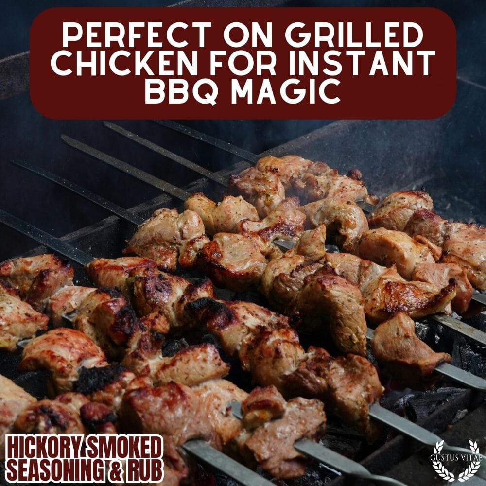 Gourmet Hickory Smoked Seasoning used in a vegetable dish