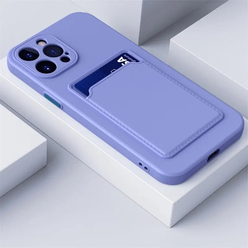 Comparative view of iPhone 14 case alongside other phone cases