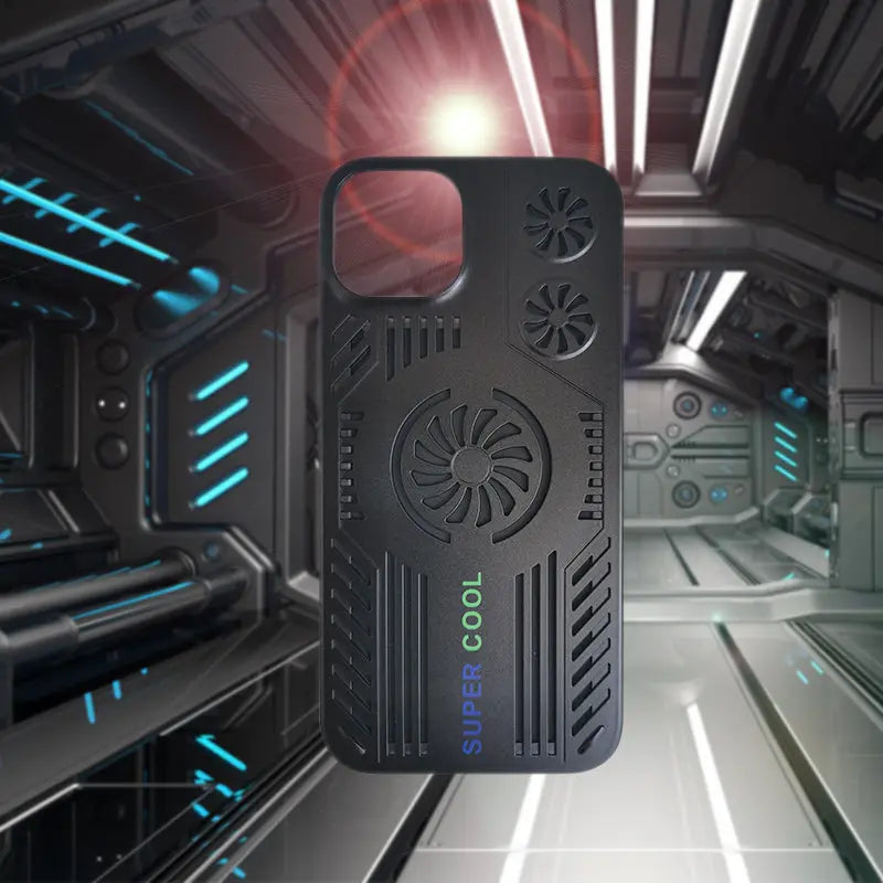 Anacotte Coldzero Pro Bionic Cooling Case in hand for size reference