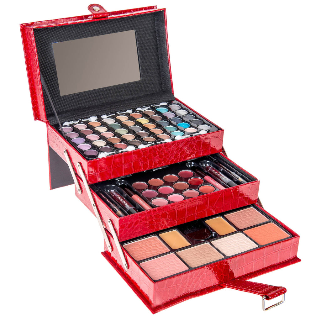 Top view of Ultimate Professional Makeup Kit by SHANY showcasing eyeshadow