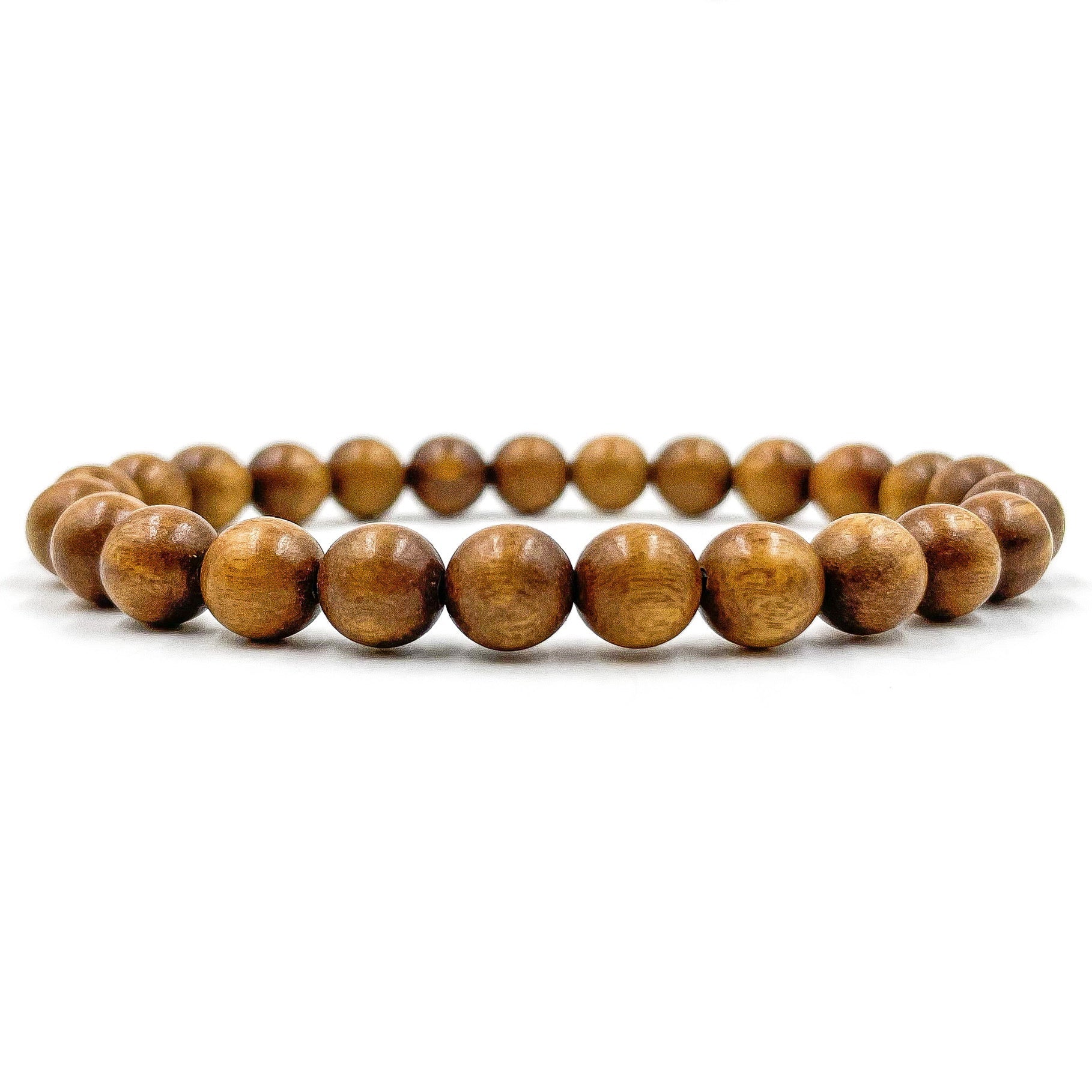 Union - Hickory Wood Mala Beaded Bracelet
