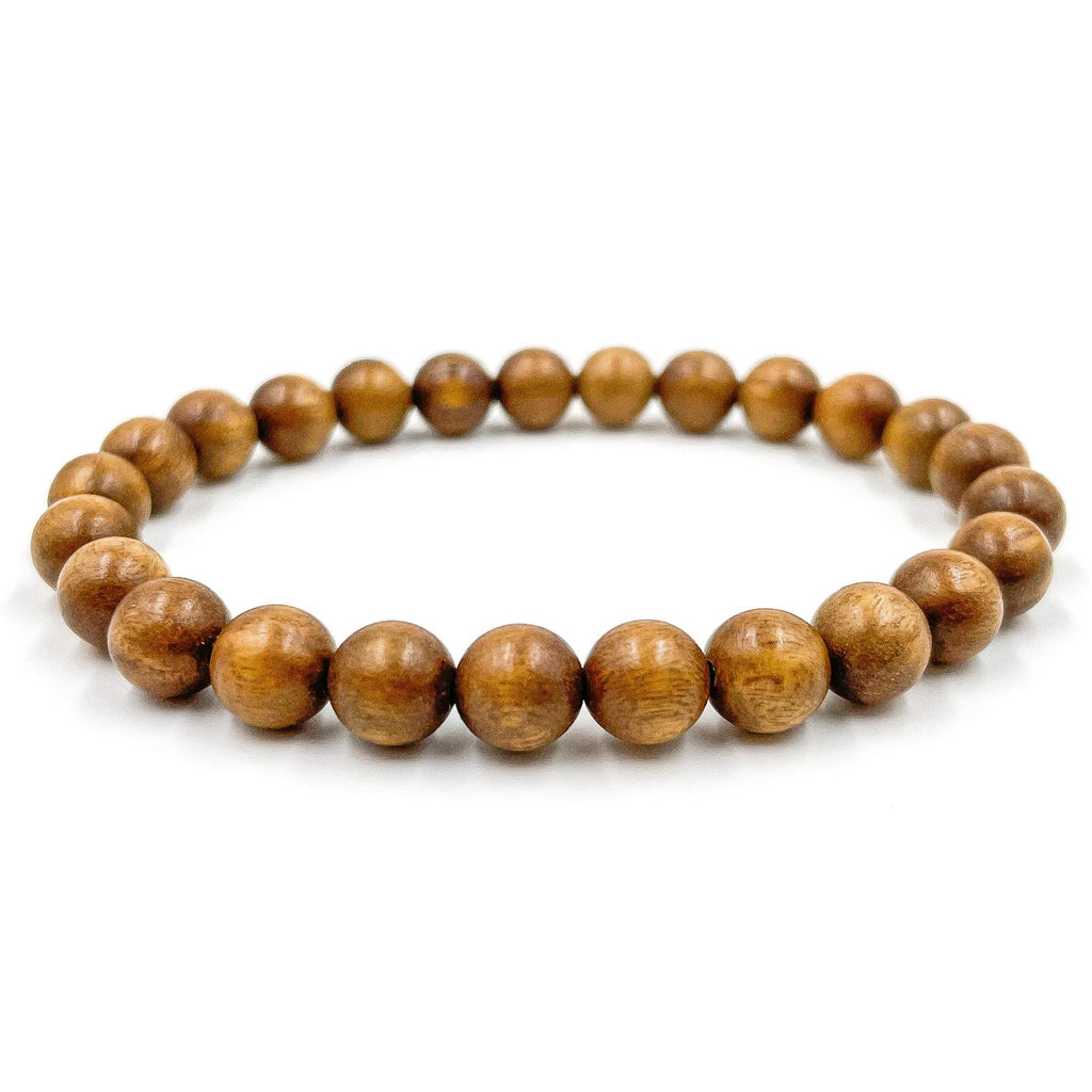 Union - Hickory Wood Mala Beaded Bracelet