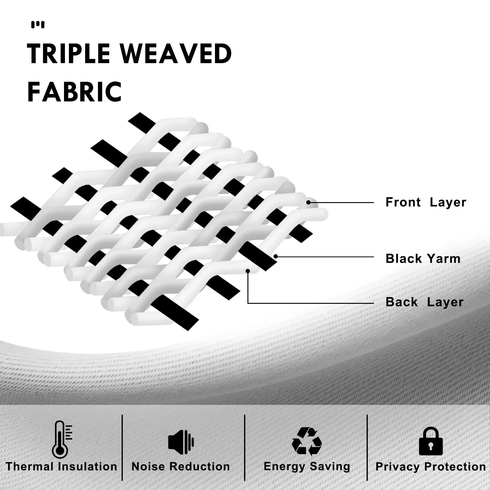 Installation process of DWCN Rod Pocket Blackout Curtains in a nursery