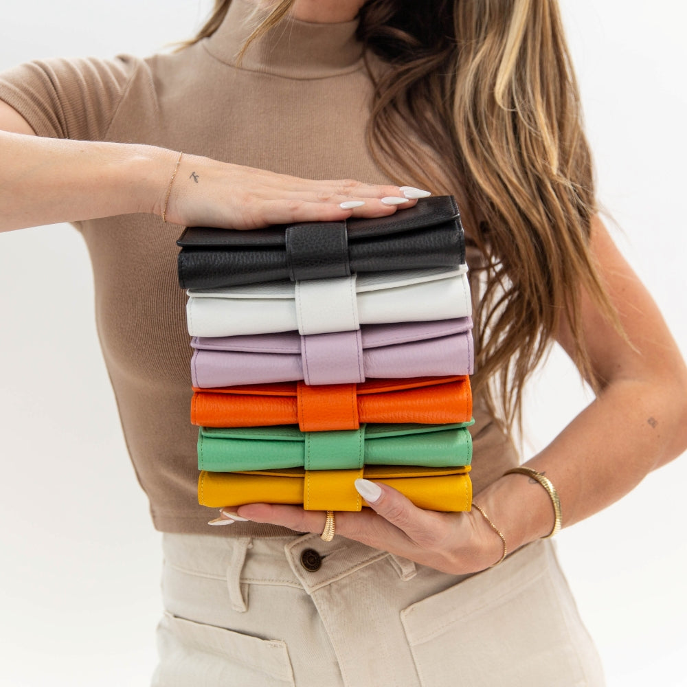 Irene Continental Wallet Orange