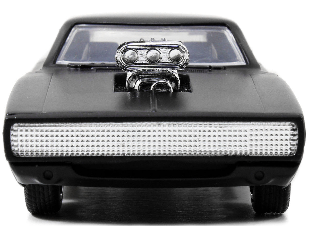 Close-up of Dom's Dodge Charger R/T diecast model highlighting interior features