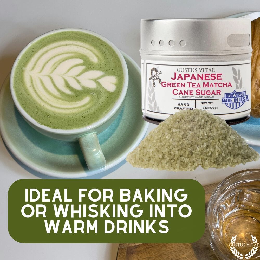 Japanese Green Tea Matcha Cane Sugar