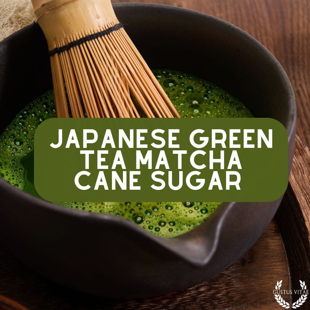 Japanese Green Tea Matcha Cane Sugar