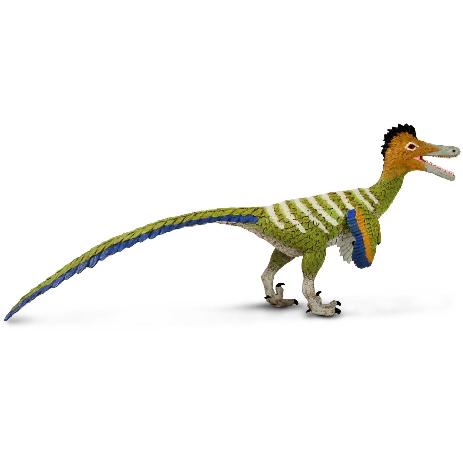 Back view of the Austroraptor Dinosaur Toy highlighting its realistic design