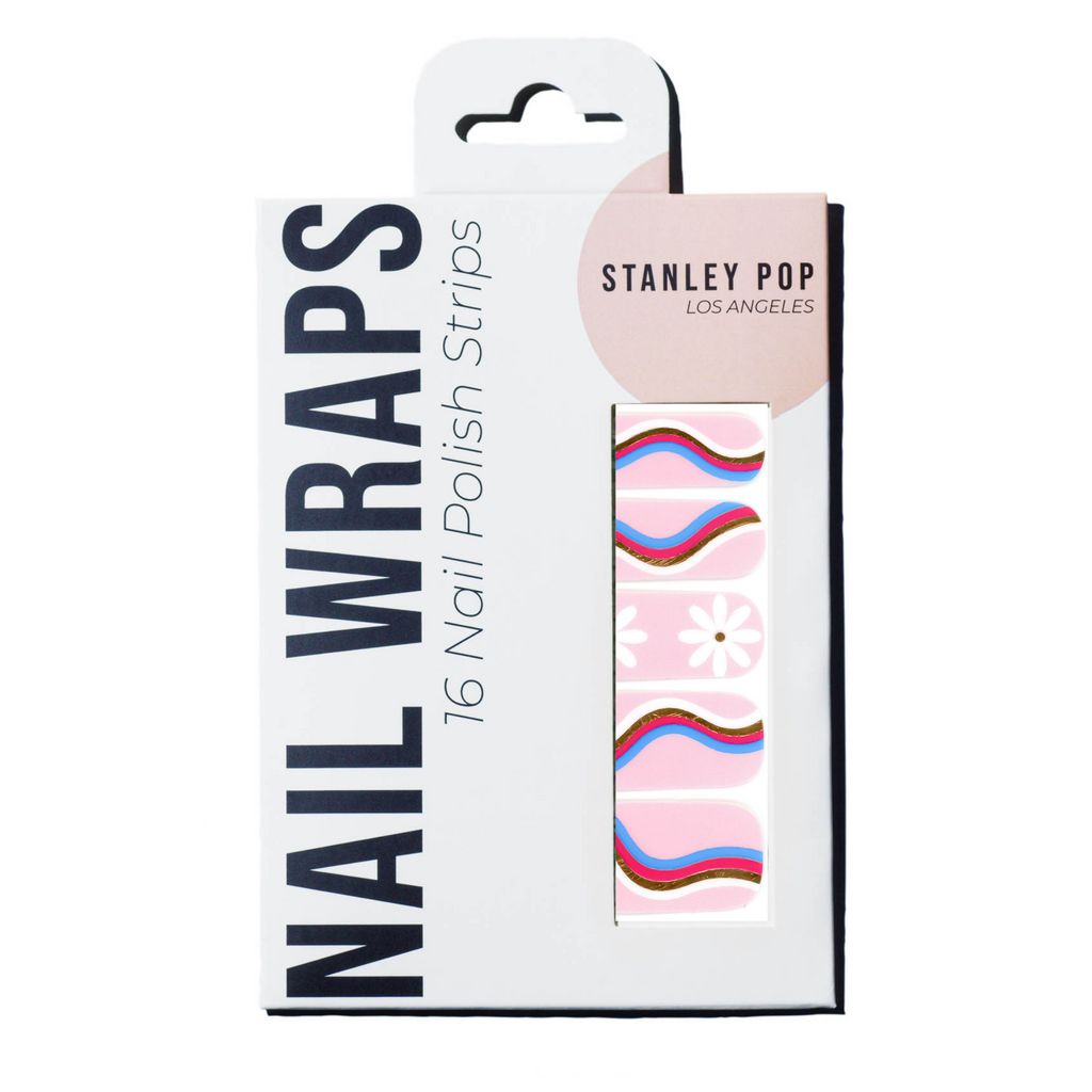 Pink Play Nail Polish Wraps