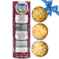Elegant packaging of Gustus Vitae Gourmet Breakfast Seasoning Set