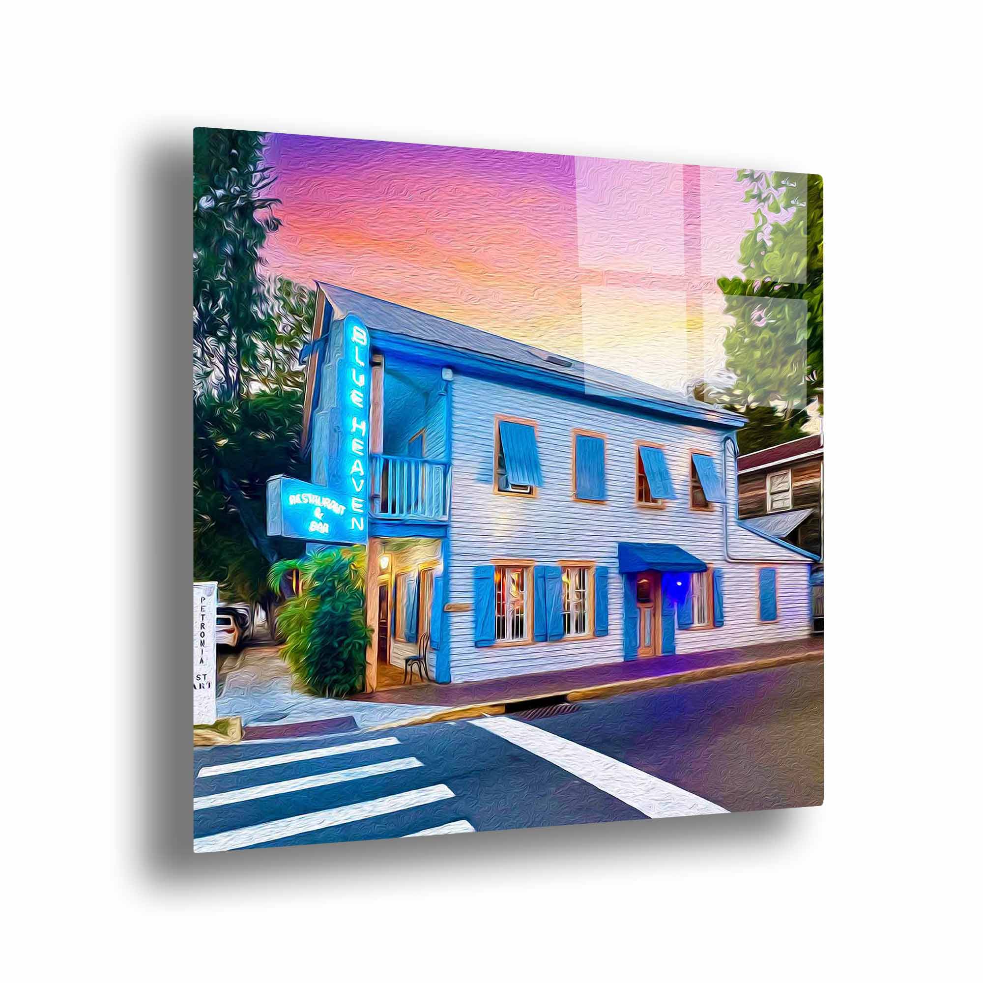 Blue Heaven Neon Lights