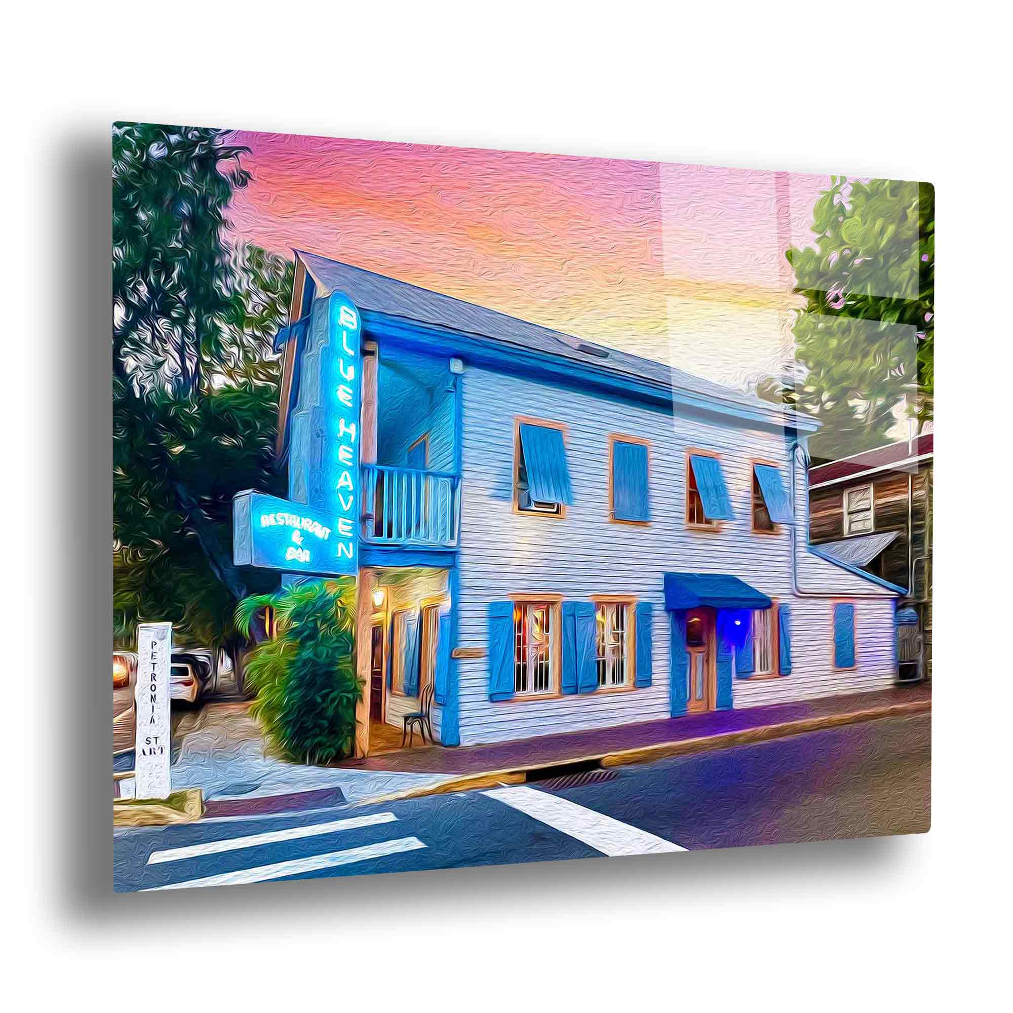 Blue Heaven Neon Lights