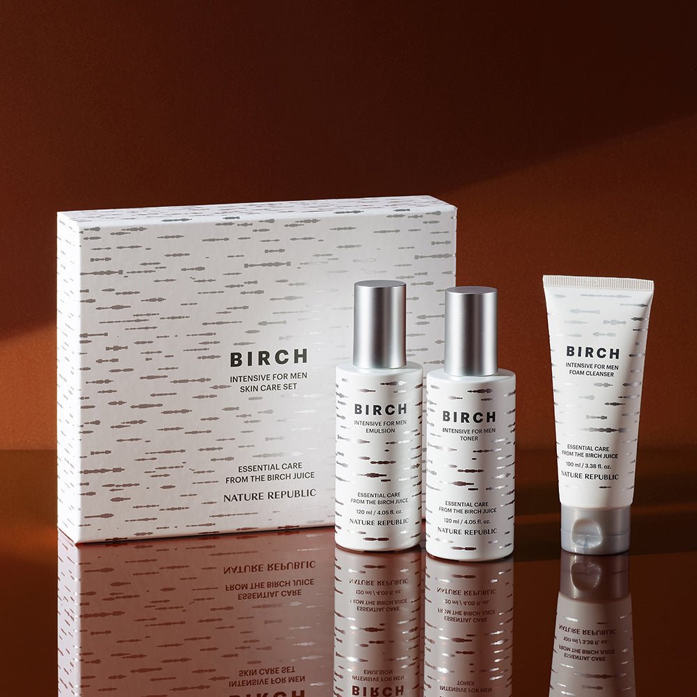 Nature Republic Birch Intensive For Men Skin Care Set